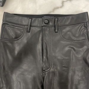 Bundle 2 for $20😀A&F faux leather pants - FLAW - small hole in belt loop